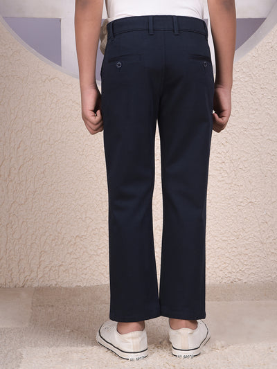 Fresh Aura Navy Blue Trousers