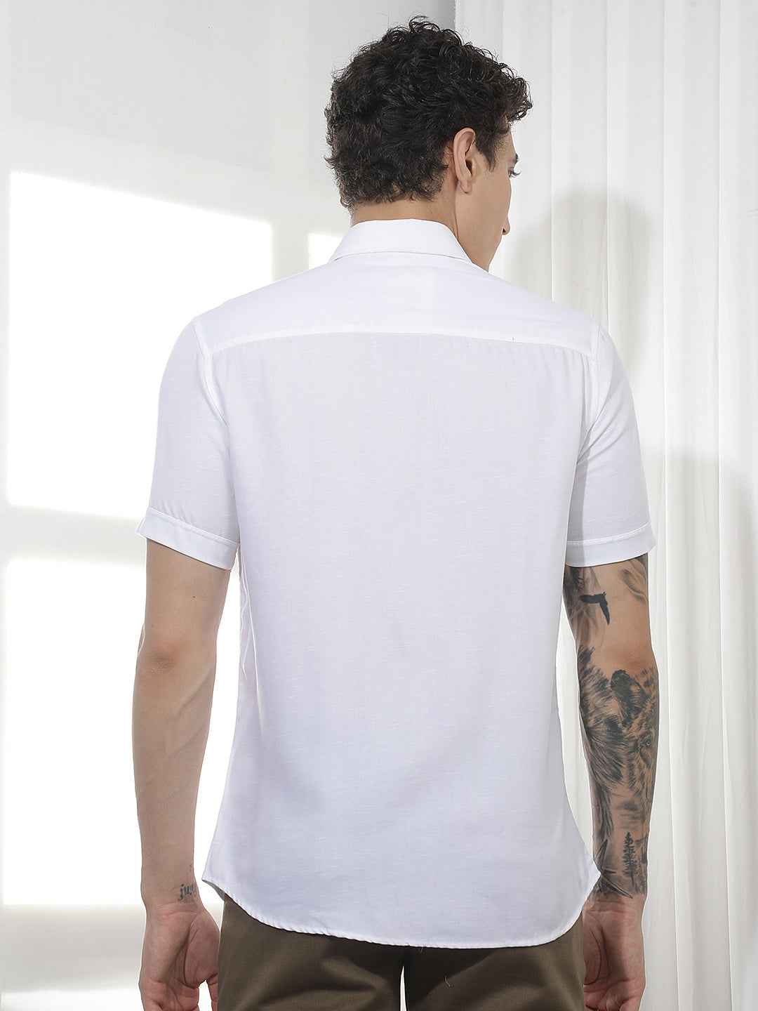 Classic White Casual Shirt