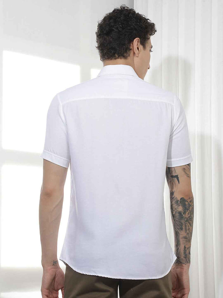 Classic White Casual Shirt