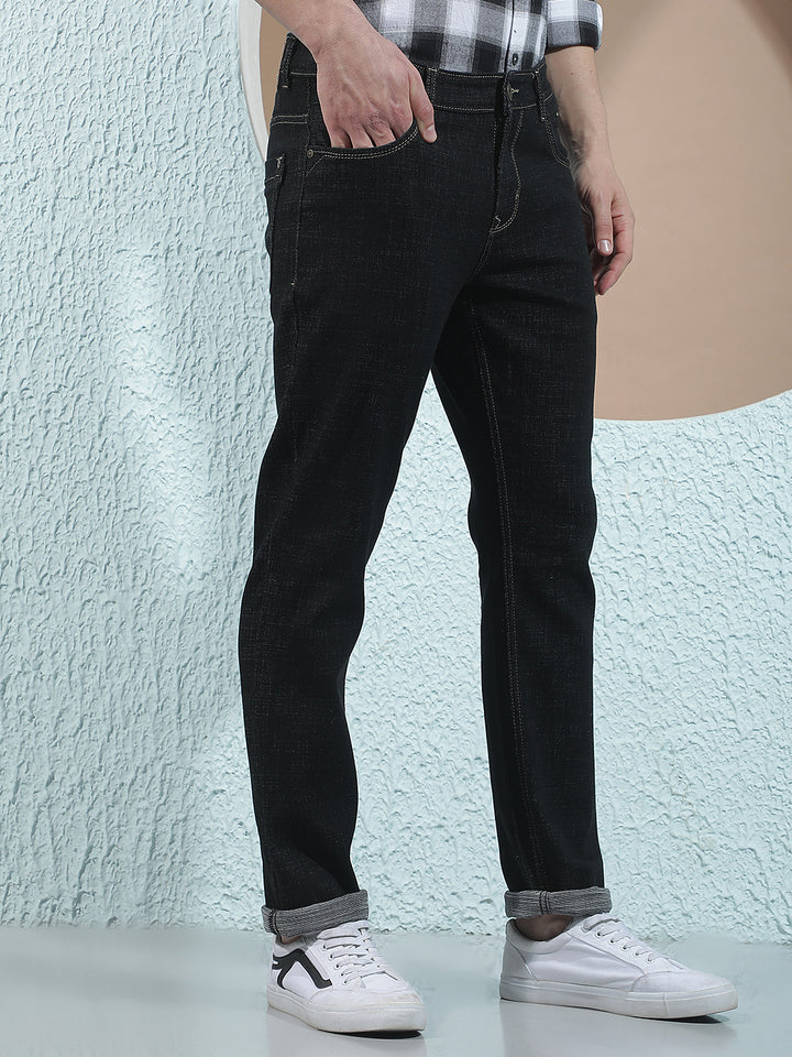 Luxe Pitch Black Jeans
