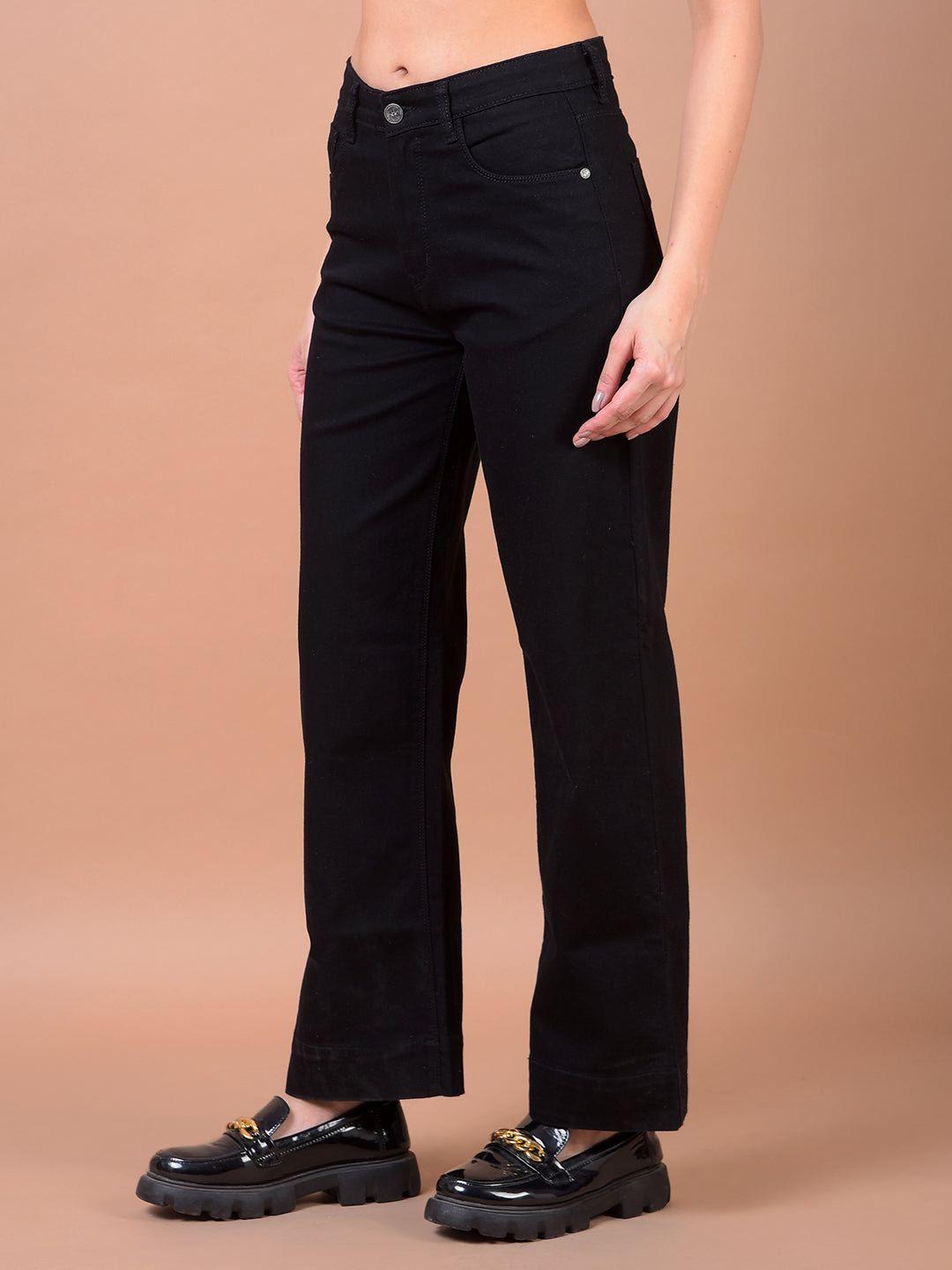 Black Wide Leg Jeans
