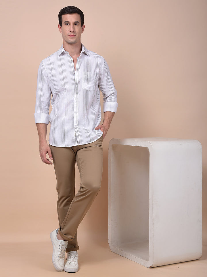 Iconic Khaki Trousers
