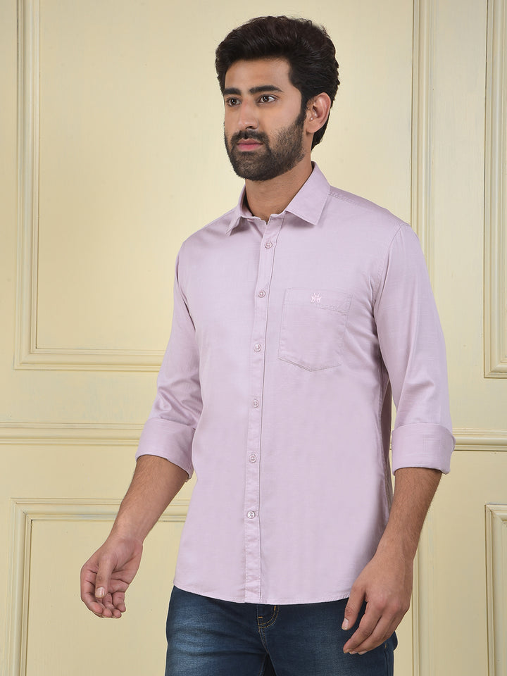Sleek Line Purple Shirt