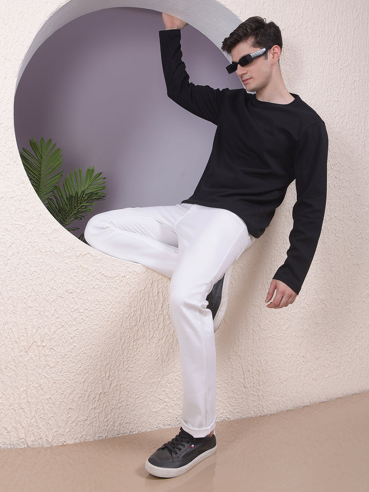 Black Long-Sleeves T-Shirt