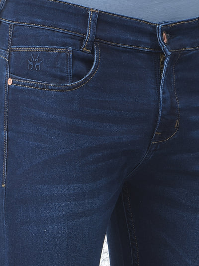 Versatile Blue Denim Jeans-Men Jeans-Crimsoune Club