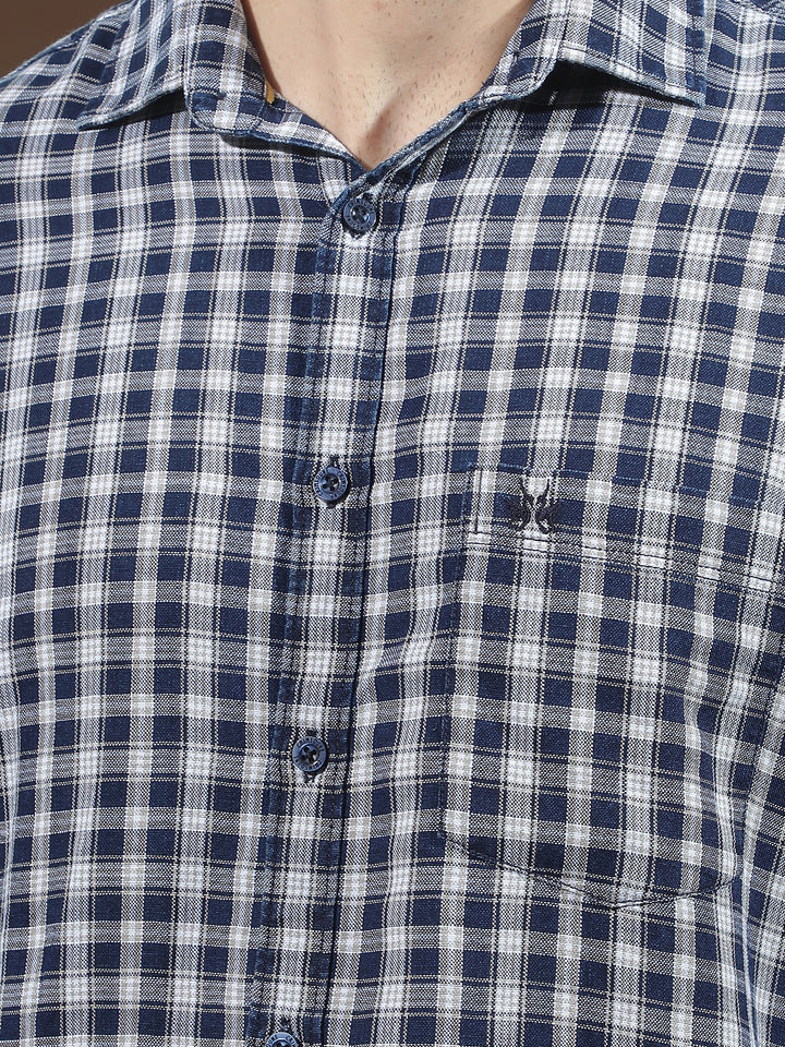 Fawn 100% Cotton Checked Shirt