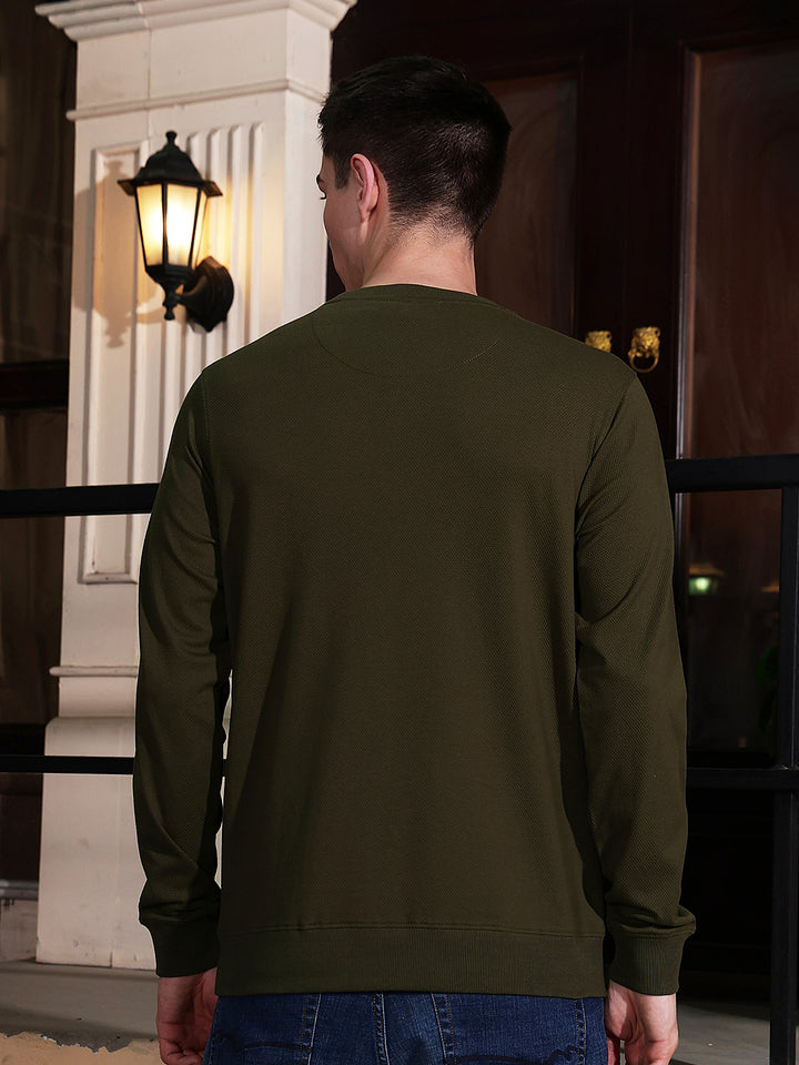 Essential Moss Olive Sweatshirt
