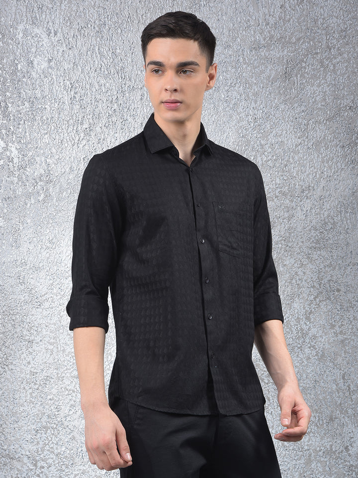 Supreme Vision Black Printed Shirt
