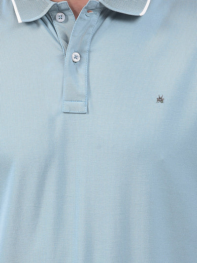 Dapper Blue Polo Neck T-Shirt