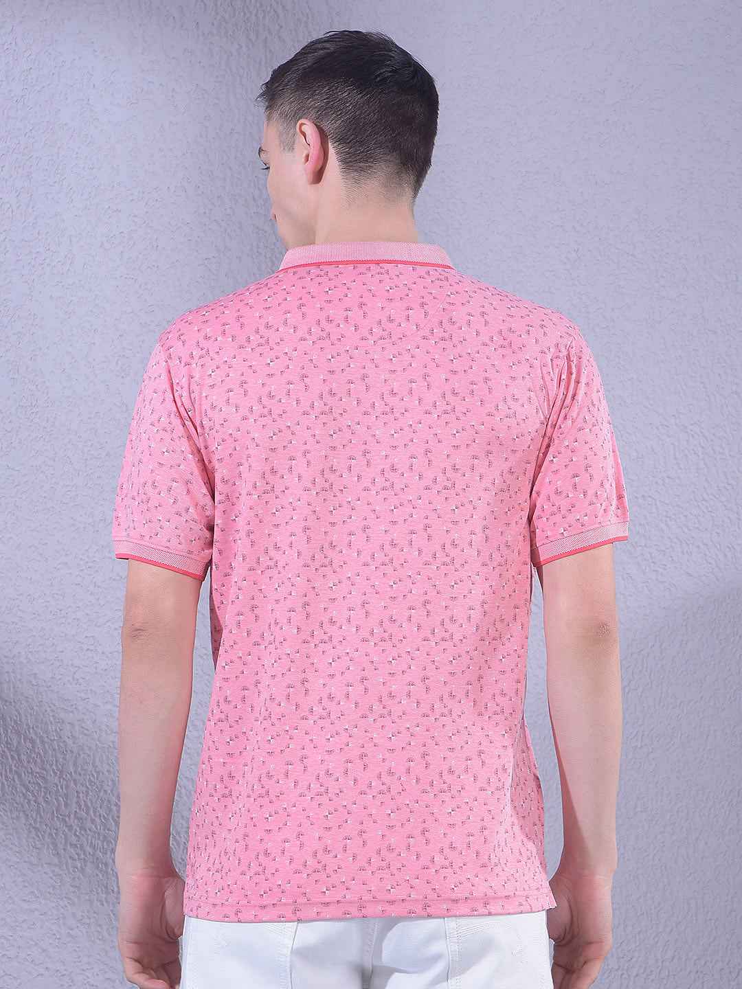 Pink Printed T-Shirt