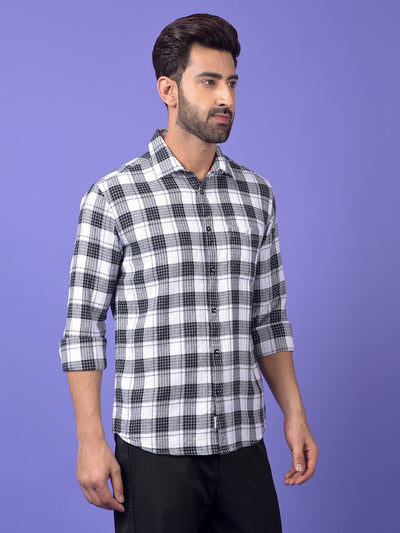 Black Checked Shirt