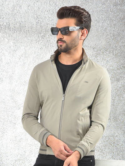 Style Detailing Green Puffer Jacket