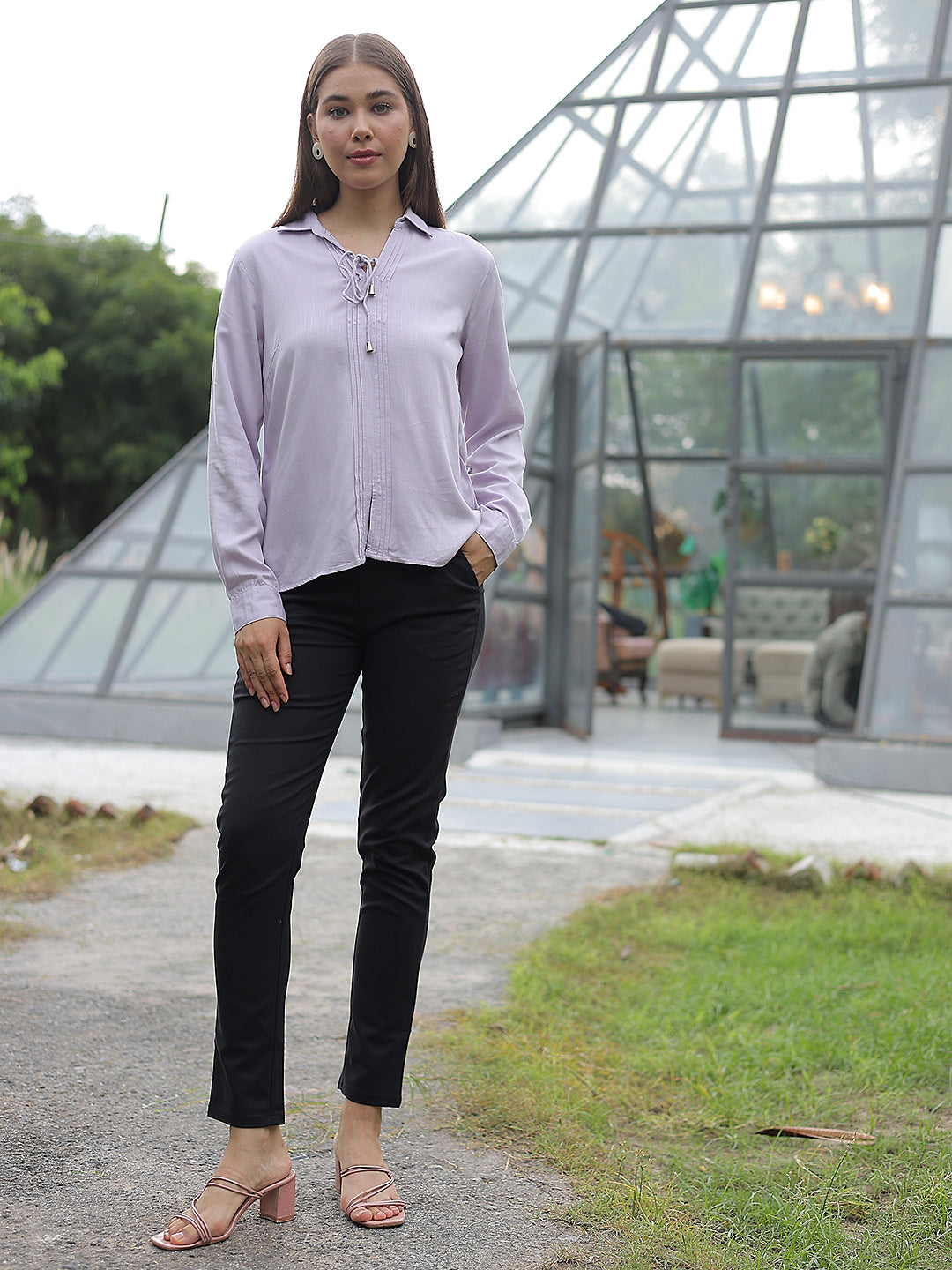 Tailored Deep Purple Shirt