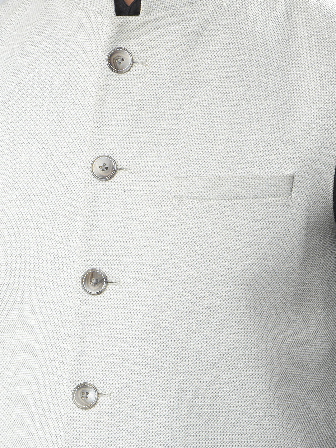 Athleisure Grey Jacquard Waist Coat