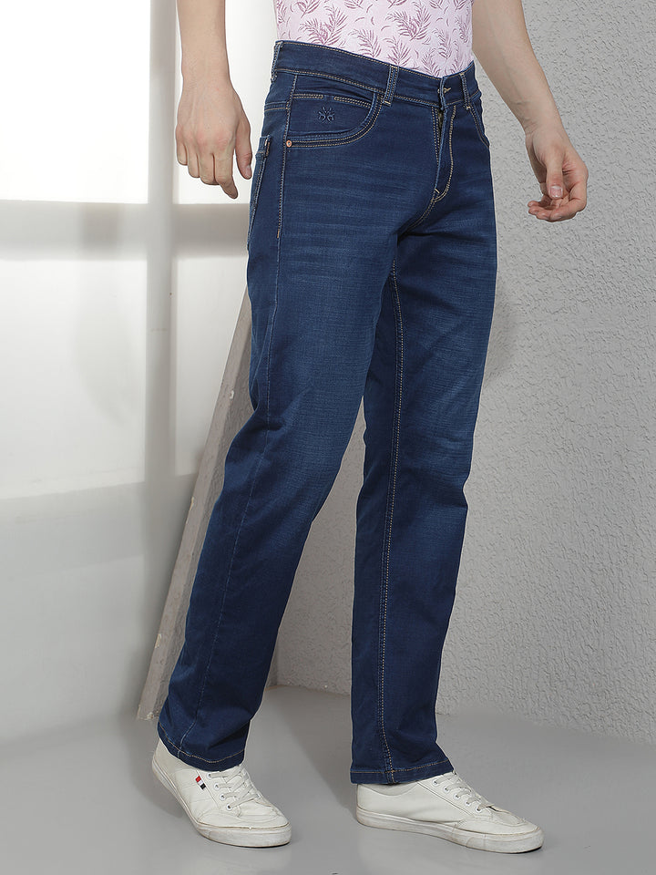 Midnight Blue Straight Jeans
