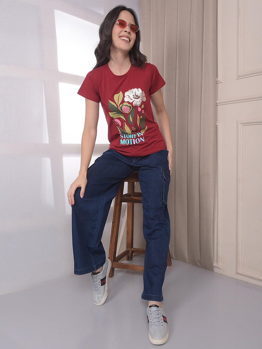Indigo Blue Cargo Jeans