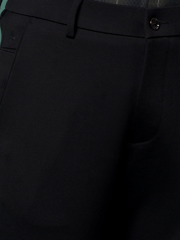 Onyx Black Slim Fit Trousers