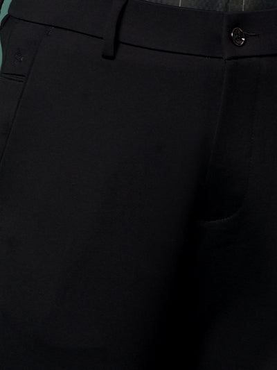Onyx Black Slim Fit Trousers