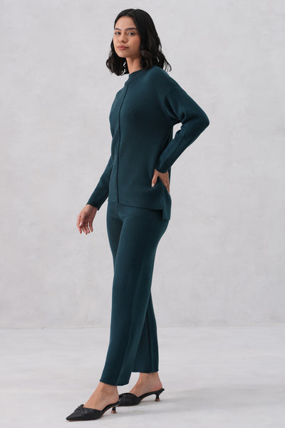 Deep Green Relaxed Co-Ord Set