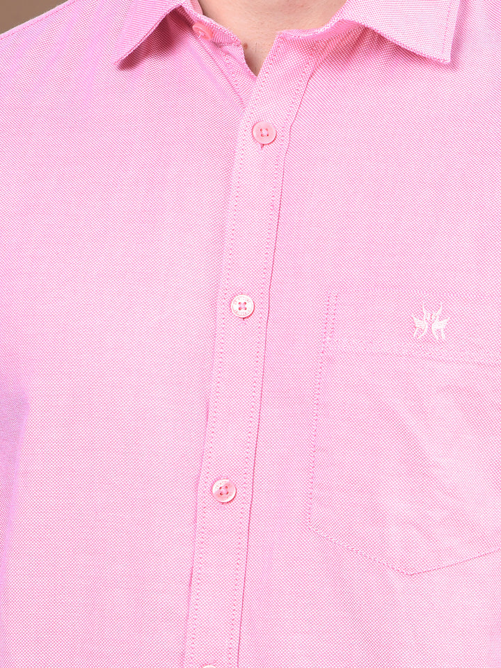 Pink 100% Cotton Shirt