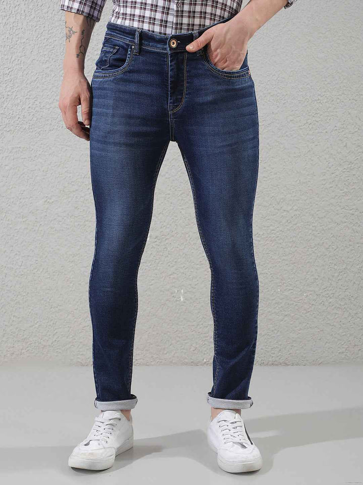 Indigo Blue Skinny Jeans