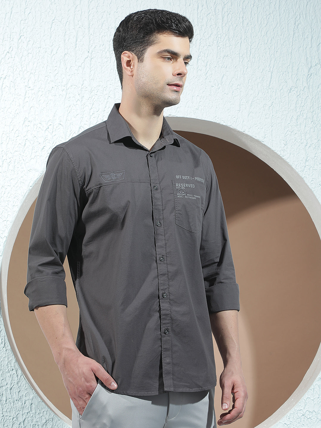 Urban Charcoal Grey Shirt