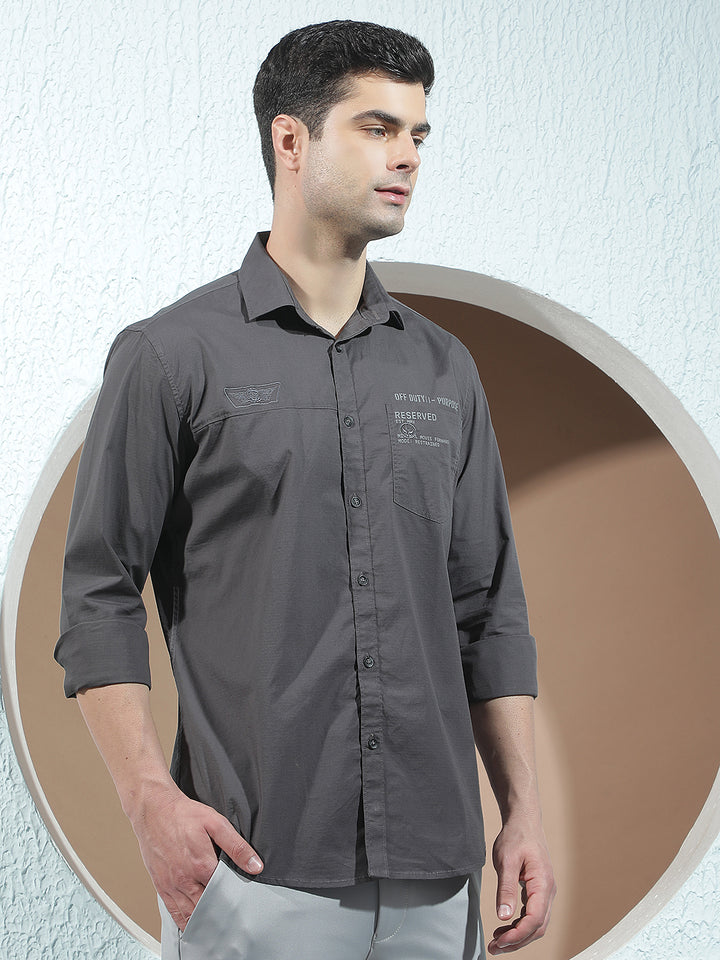 Urban Charcoal Grey Shirt