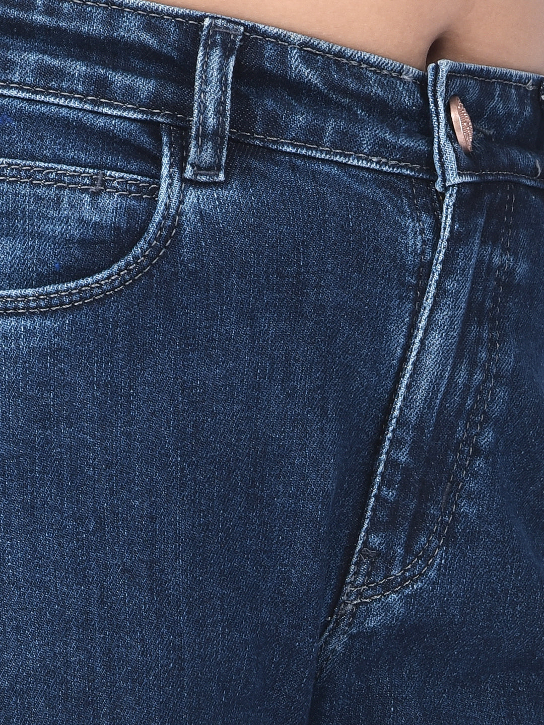 Tailored Edge Blue Bootcut Jeans