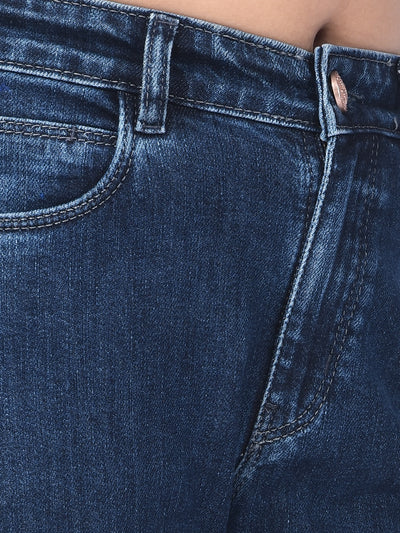 Tailored Edge Blue Bootcut Jeans