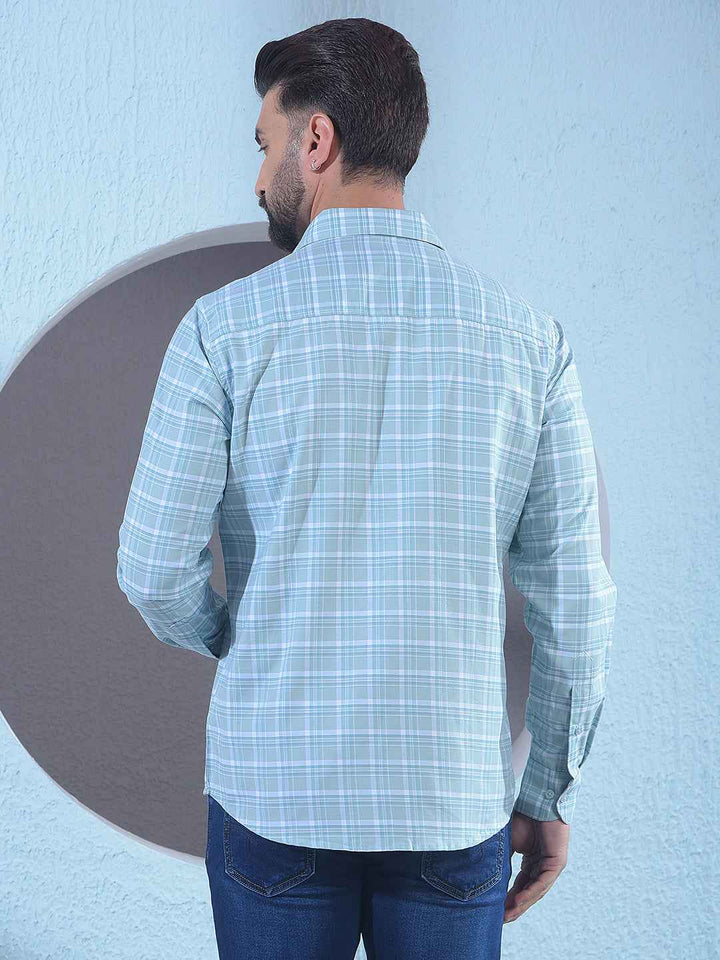 Green Checked Shirt