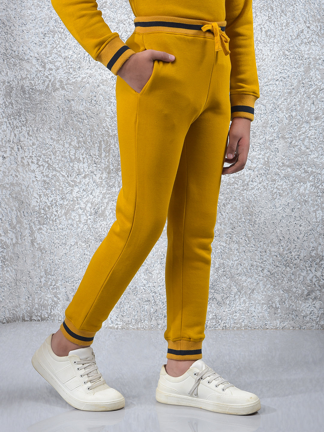 Relaxed Fit Mustard Joggers