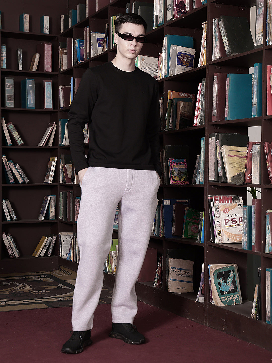 Signature Light Frost Grey Trackpants