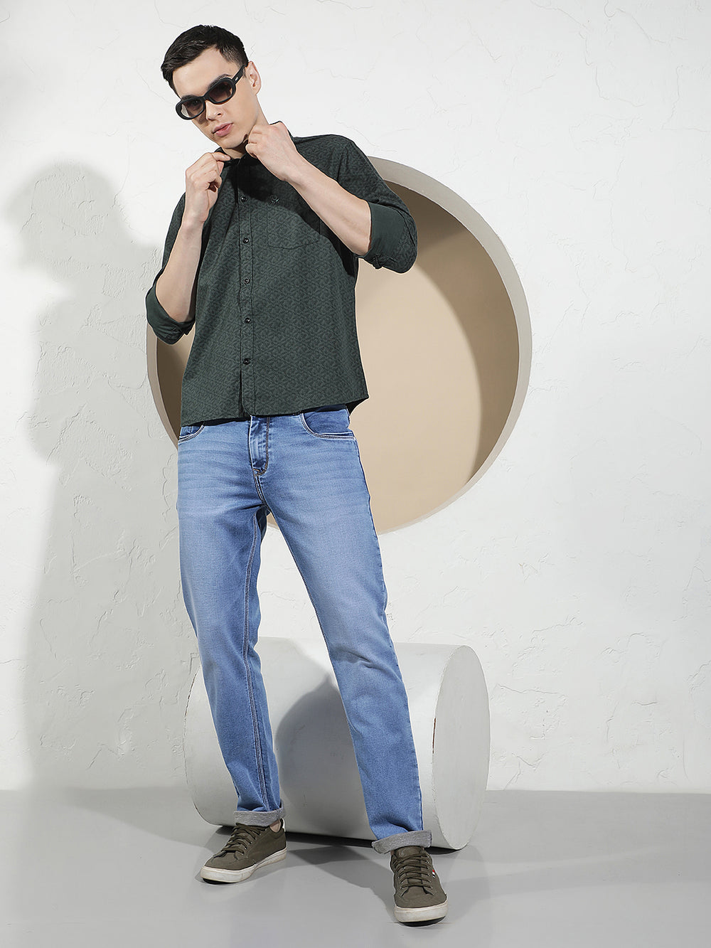 Essential Azure Blue Jeans
