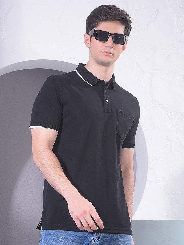 Sleek Black T-Shirt