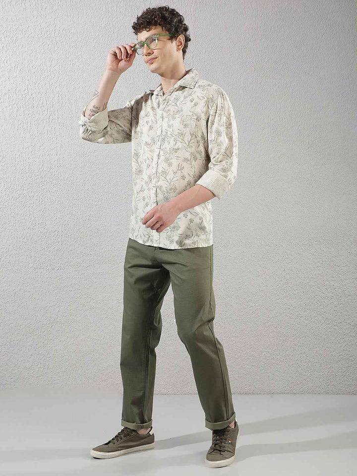 Classic Olive Trousers