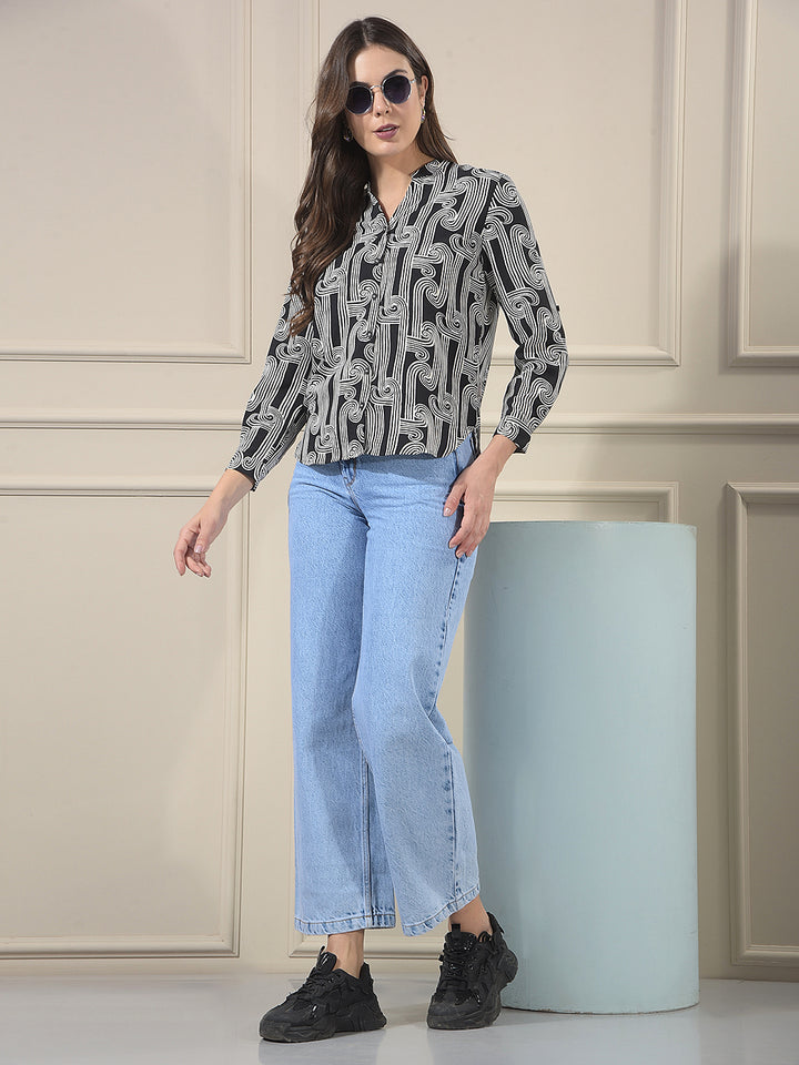 Blue 100% cotton Wide Leg Jeans