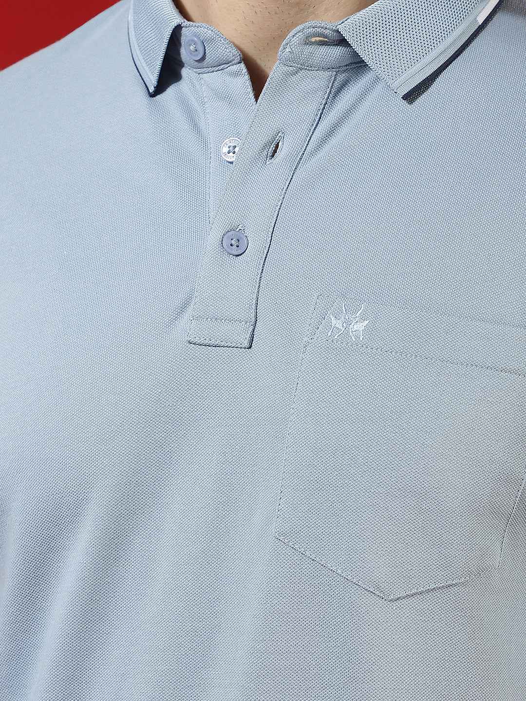 Ocean Blue Classic Polo T-Shirt