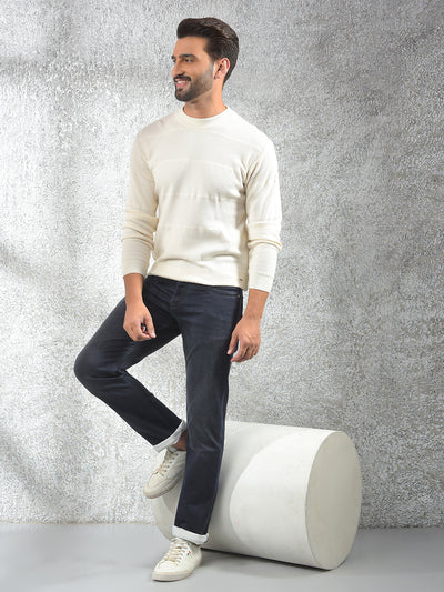 Versatile Blue Denim Jeans-Men Jeans-Crimsoune Club