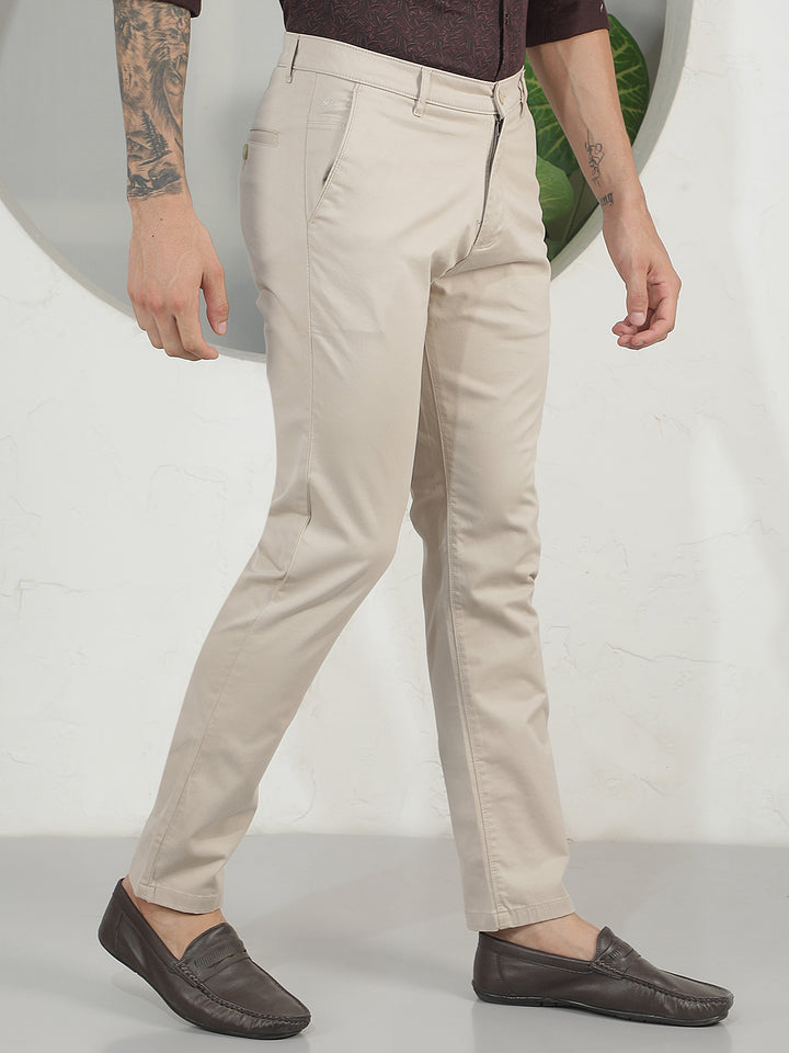 Coastal Dune Beige Trousers