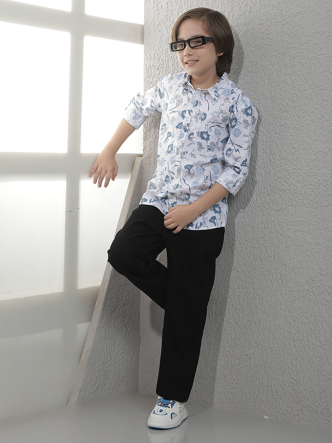Black 100% Cotton Baggy Jeans