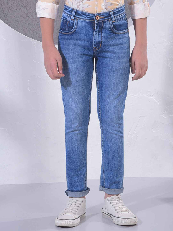 Chic Blue Urban Jeans