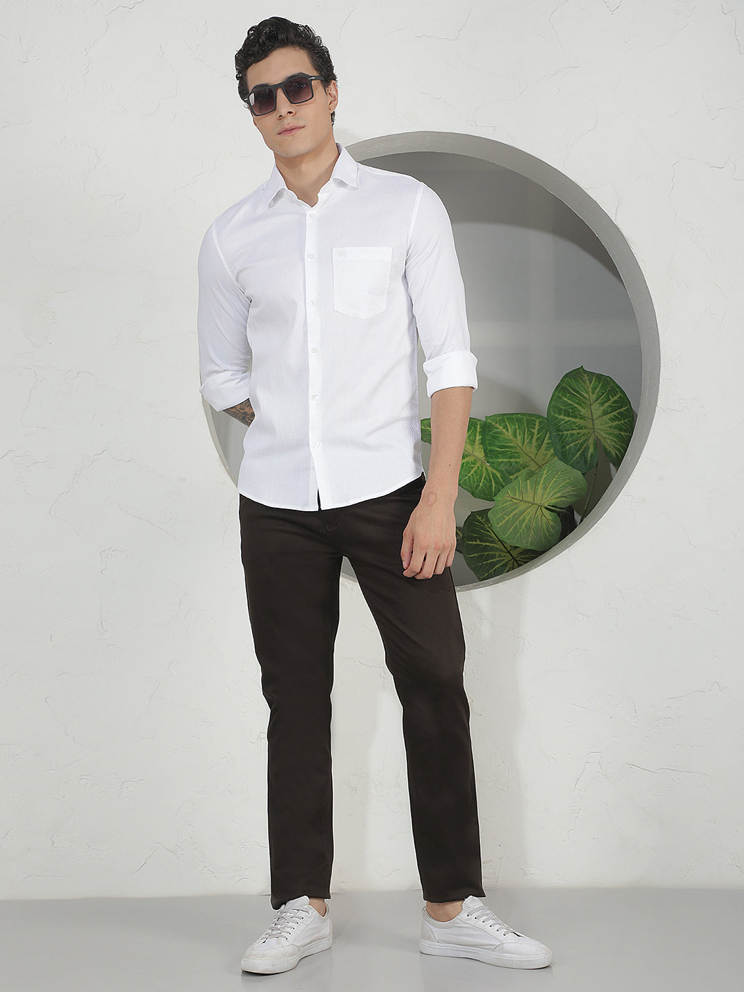 Earth Tone Olive Trousers