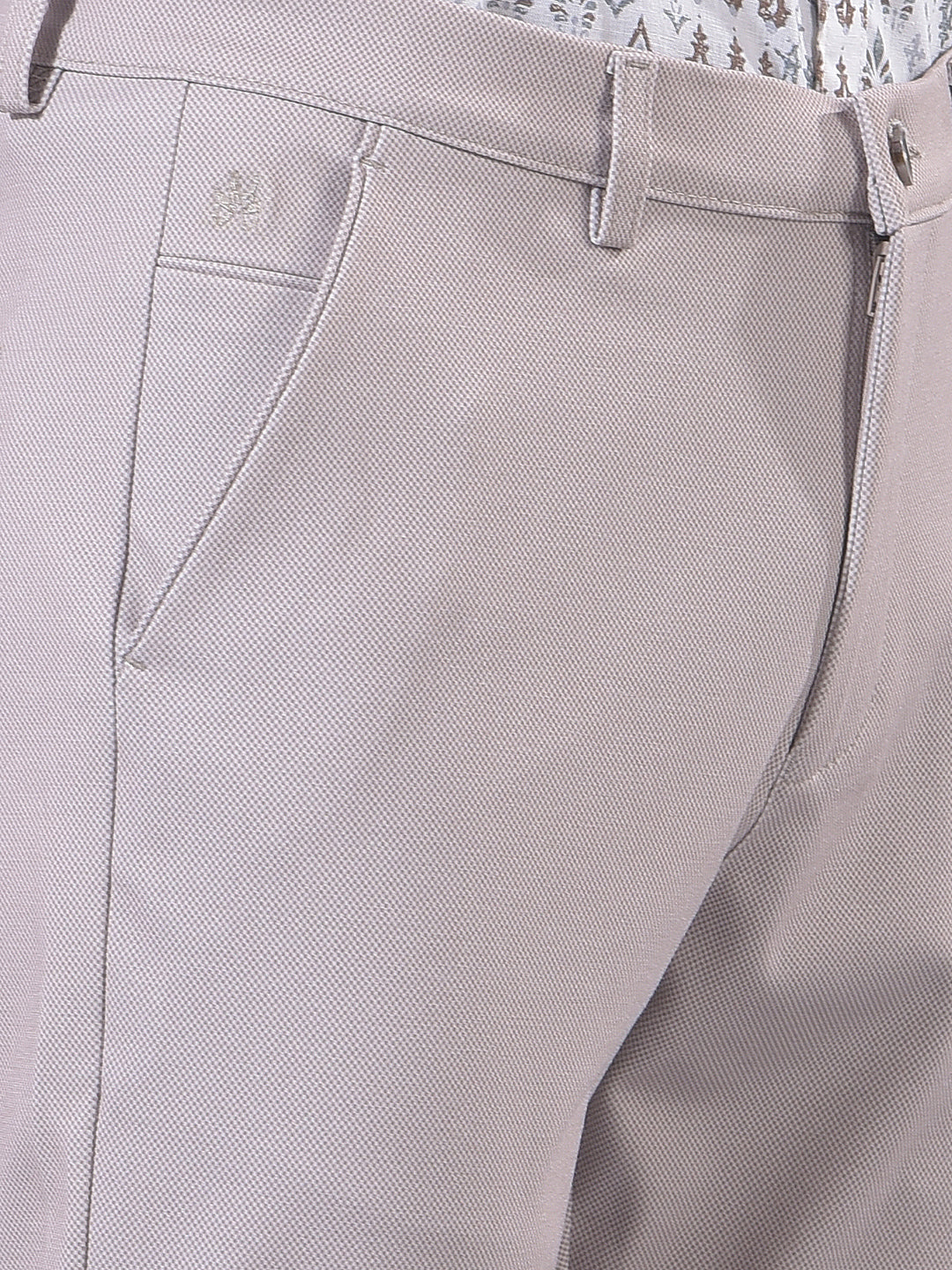 Comfort Beige Knitted Trousers