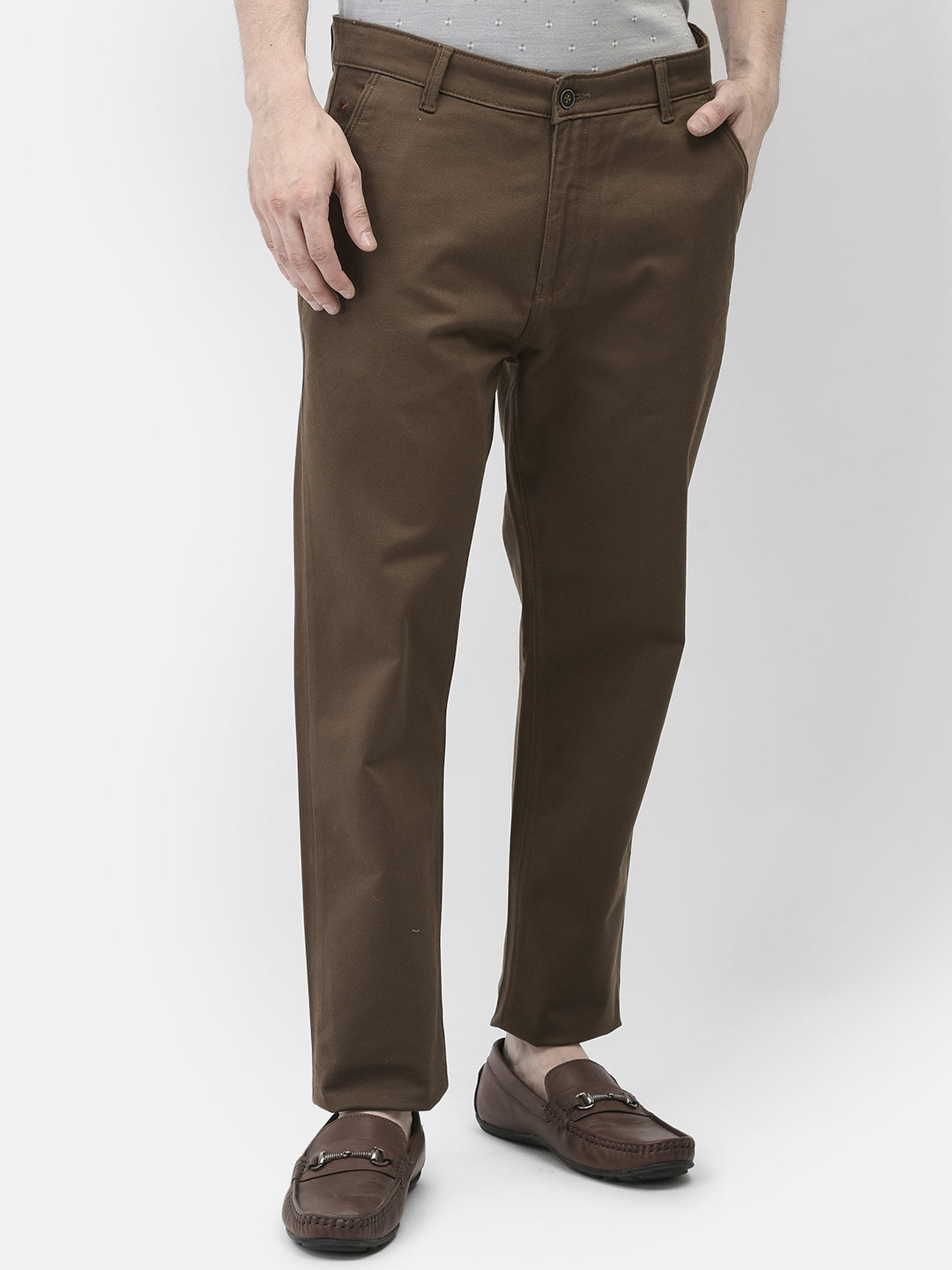Sleek Brown Trousers