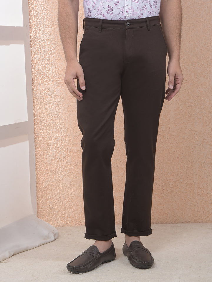 Everyday Cocoa Brown Trousers