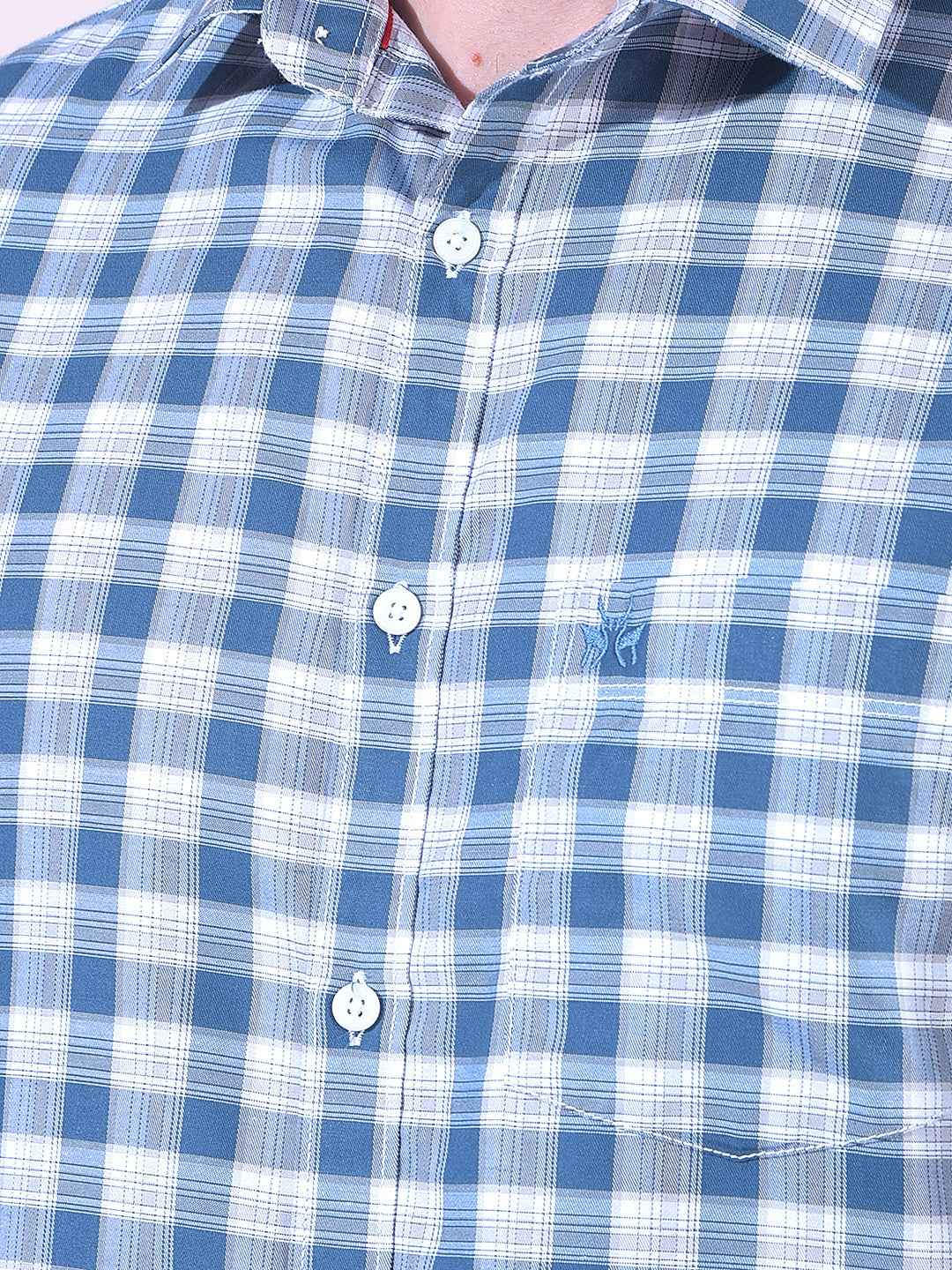 Blue Checked Shirt
