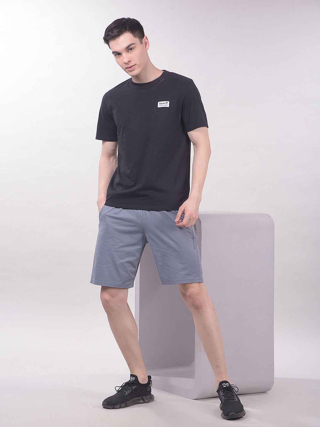 ApexAsh Grey Drawstring Shorts