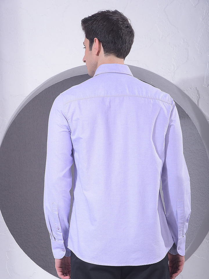 Purple 100% Cotton Shirt
