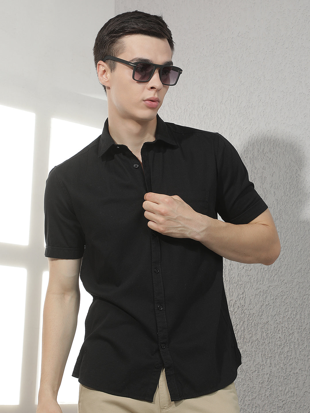 Raven Jet Black Shirt