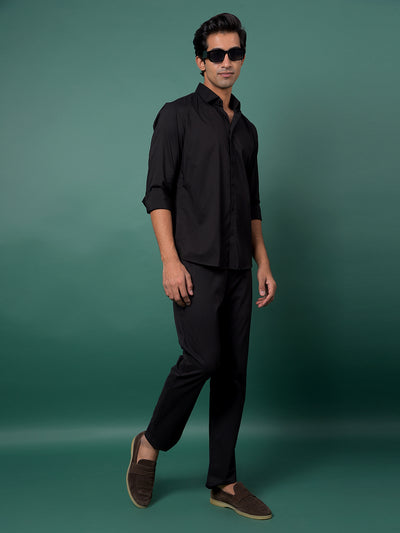 Chic Noir Black Shirt